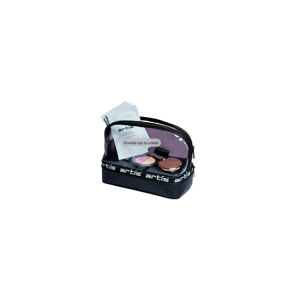 Artis Double Decker Brush Travel Case NWT Makeup Brush Organizer Luxury Beauty